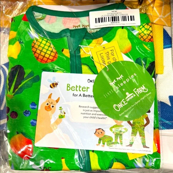 Little Sleepies once upon a farm zippy - Picture 1 of 2